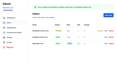 Users Management