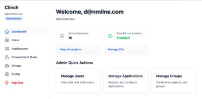 User Dashboard